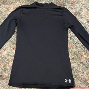 Under Armour Black Long-Sleeve Performance Top